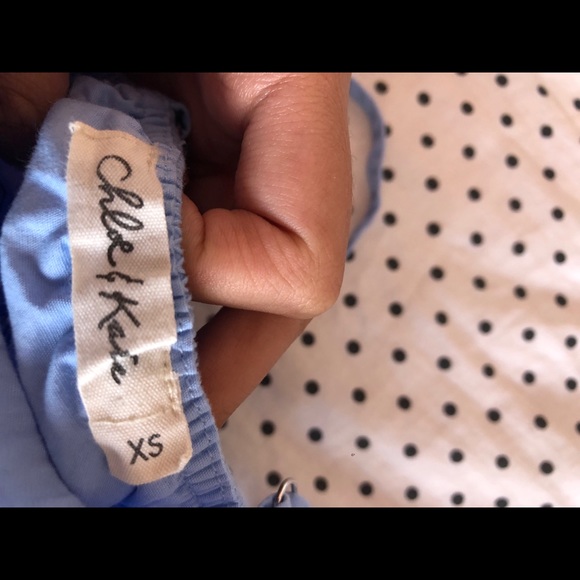 Chloe & Katie blue peplum tank - Picture 3 of 3